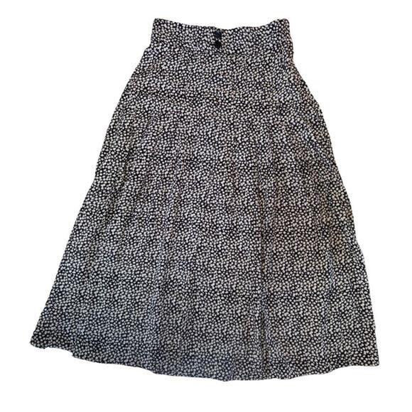 Black and white midi skirt - Picture 7 of 7